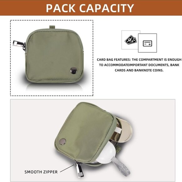 Compact Waterproof Crossbody Bag for Women – Adjustable Strap and Stylish Design - Picture 7 of 7